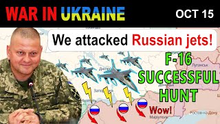 15 Oct Finally SUCCESSFUL F16 MISSION RUSSIAN JETS DOWNED  War in Ukraine Explained [upl. by Yvonner]