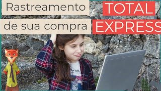 TOTAL EXPRESS RASTREAMENTO DE COMPRAS FEITA NA AMAZON [upl. by Aniakudo]