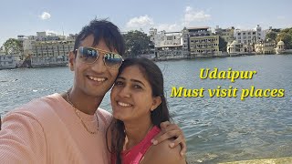 Udaipur Travel vlog  Places to visit in Udaipur  Udaipur Tourist places [upl. by Acker]