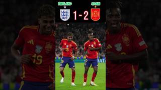 Spain beat England 21 in the final of the Euro 2024 shorts EURO2024 football highlights [upl. by Jessamine]