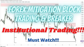 Trading Mitigation Blocks and Breaker Institutional Trading Strategy Smart Money Concept [upl. by Lizzy45]