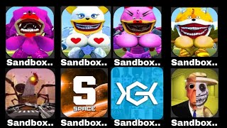 Sandbox in Playground Mode Sandbox in Space Nextbost in Backrooms Nextbost Online Obunga sandb [upl. by Nilyak]