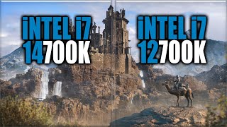 i7 14700K vs 12700K Benchmarks  Tested in 15 Games and Applications [upl. by Cattan]