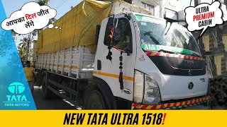 TATA Ultra 1518 Review  Price  Mileage  TATA Ultra Cabin  Maintenance  Reallife review [upl. by Dole]