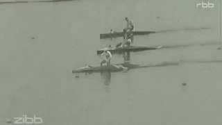 1964 Tokyo Japan Olympic Canoeing Mens C1 1000 m Final 169 [upl. by Enidanreb]