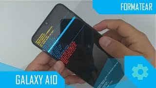 Formatear Samsung Galaxy A10 [upl. by Mccourt]