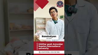 Mkhitar Gosh Armenian Russian International University  Student Review [upl. by Yelrah385]