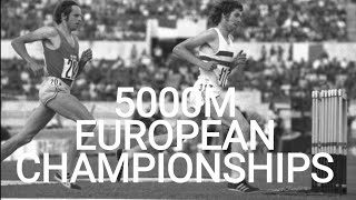 5000m European Championships Rome 1974 [upl. by Yahsram]