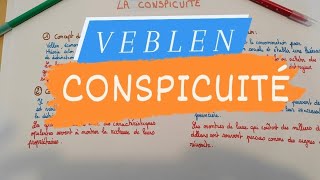 Veblen  la conspicuité [upl. by Granese]