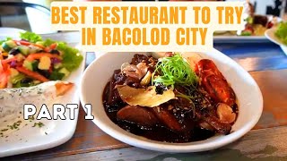 Eatravels Food Tour  A Must Try Restaurant in Bacolod [upl. by Bellaude]