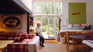 Inside The ArtFilled HomeStudio This Textile Designer Has Rented For 48 years [upl. by Medrek]