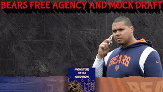 Chicago Bears Offseason Special  MODG Mock Draft and Free agent Talk [upl. by Annail]