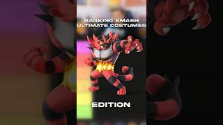 Ranking Every Incineroar Costume in Smash Ultimate smashultimate shorts [upl. by Hagi]