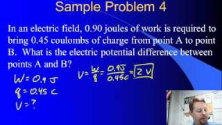 High School Physics  Electric Potential Difference [upl. by Bram]