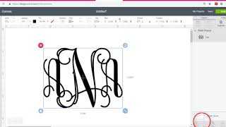 Monograms Using the FREE Vine Font [upl. by Doowyah]