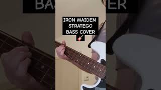 Iron Maiden  Stratego bass cover 🎸ironmaiden heavymetal steveharris bassplayer basscover [upl. by Arriek]