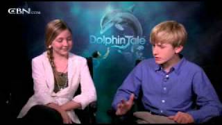 Dolphin Tale 2 actors talk about the film [upl. by Igal881]