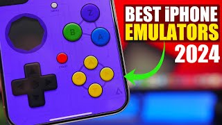 Best EMULATOR Apps for iPhone 2024 [upl. by Grekin]