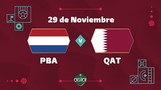 🚨PAÍSES BAJOS vs QATAR EN VIVO MUNDIAL QATAR 2022 [upl. by Hickey289]