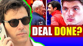 Sainz to Red Bull LEAKED by Toto Wolff ✍️📝 [upl. by Haela]