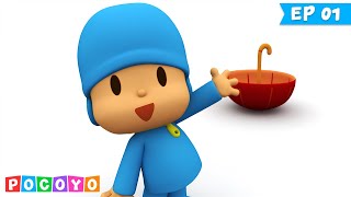 Pocoyo 🐶 Umbrela 🐱 Desene animate in romana  HeyKids [upl. by Haney]