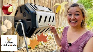 How To Use A Compost Tumbler For Beginners [upl. by Alburga494]