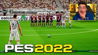 PES 2022  TESTANDO A BETA NO PLAYSTATION 5 O que eu achei [upl. by Richmal]