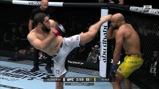 UFC Recap HIGHLIGHTS Ikram Aliskerov vs Warlley Alves 102123 [upl. by Suilenrac613]