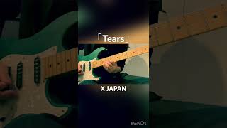 「Tears ～X JAPAN Version～」guitar solo tears hide xjapan [upl. by Aliahs670]