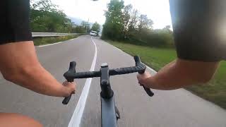 Cycling full speed down the Col de Palaquit FRANCE FULL RUN [upl. by Nosak779]