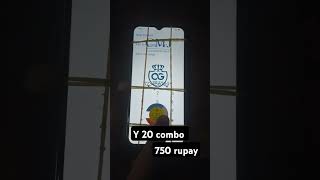 Y 20 combo 750 rupay [upl. by Annua]