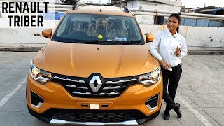 Renault Triber 7 Seater MPV Real Life Review  Price Variants Interiors Features  Renault Triber [upl. by Ardnait]