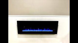 How To Install an Electric Fireplace Onto A Wall RealFlame Fireplace Do It Yourself [upl. by Granese505]