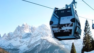 Pinzolo Campiglio Express  Skiarea Campiglio Dolomiti di Brenta [upl. by Reinaldos]