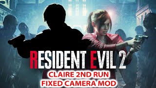 Resident Evil 2 Remake Claire B Fixed Camera Mod [upl. by Yorke680]