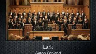 Copland Lark The Hastings College Choir [upl. by Raddatz57]