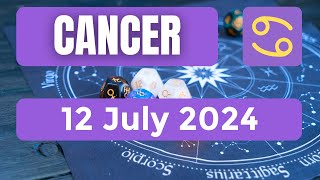 Cancer horoscope  Cancer Horoscope for Today 12 July 2024 [upl. by Cima990]