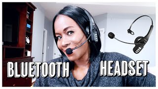 CONAMBO BLUETOOTH HEADSET UNBOXING amp REVIEW  1ST IMPRESSIONS amp TESTING SOUND VOICE  ISOWA GALLERY [upl. by Odlanor733]