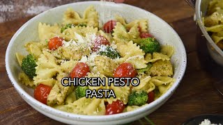 Chicken Pesto Pasta with Broccoli Recipe [upl. by Atiken]