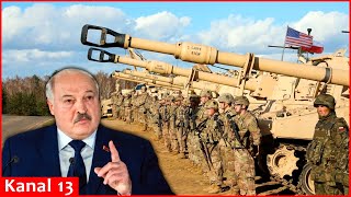 Belarus threatened Poland and US with war took another hostile step against Ukraine [upl. by Llewxam]