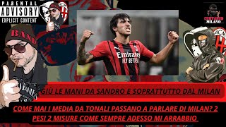 tonali calcioscommesse giùlemanidalmilan CACCIA ALLE STREGHE MEDIATICA IMBARAZZANTI [upl. by Anauqahs983]