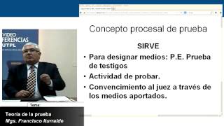 UTPL TEORÍA DE LA PRUEBA MAESTRÍA EN DERECHO CIVIL Y PROCESAL CIVIL [upl. by Froh]