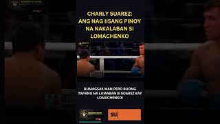 PINOY BOXER BINIGYAN NG MAGANDANG LABAN SI LOMACHENKO sports boxinghighlights [upl. by Ffirahs296]