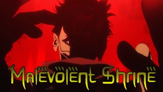 Jujutsu Kaisen Season 2 OST  Malevolent Shrine Sukuna vs Mahoraga [upl. by Nosreffej]