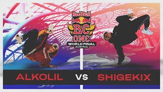 BBoy Alkolil vs BBoy Shigekix  Final  Red Bull BC One World Final Austria 2020 [upl. by Tristan]