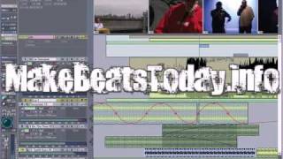 Free Cakewalk Sonar Hip Hop Beat Tutorial [upl. by Arrat]