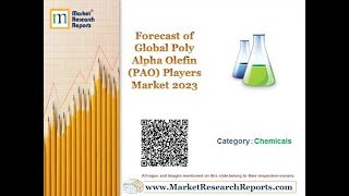 Forecast of Global Poly Alpha Olefin PAO Players Market 2023 [upl. by Ynaffad]