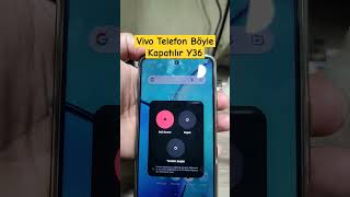 Vivo telefon Böyle kapatılır Model Vivo Y36 shorts vivo telefon [upl. by Alohs]