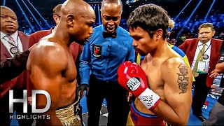 FLOYD MAYWEATHER VS MANNY PACQUIAO  BEST QUALITY  HIGHLIGHTS [upl. by Minabe367]