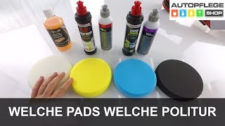 Welche Polierpads für Exzenter [upl. by Notpmah]